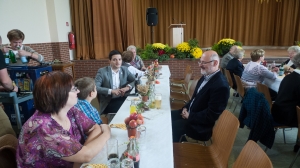 Sebastian Greiber beim Familienmittag des Obst- und Gartenbauverein Wadgassen