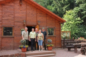 Bürgermeister Greiber besucht Tierpark in Differten