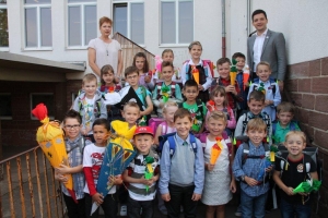 Einschulung 2014 in der Grundschule Schaffhausen