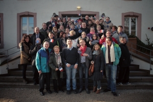 Besuch aus Arques auf dem Weihnachtsmarkt Wadgassen