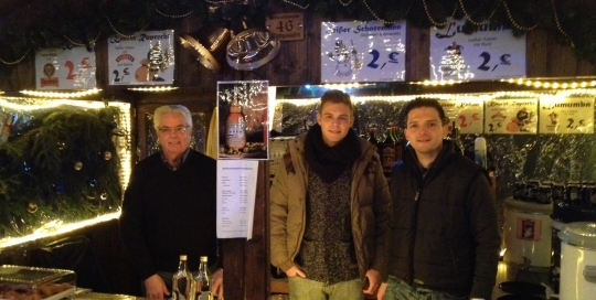 Sebastian Greiber Stand Weihnachtsmarkt Wadgassen