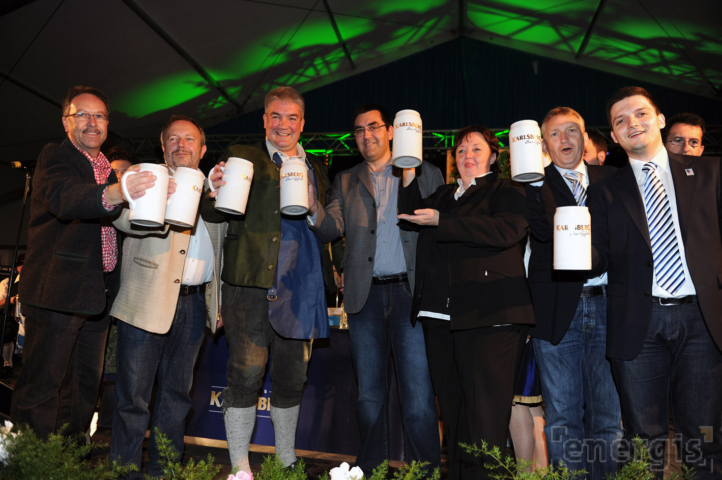 Sebastian Greiber bei der Eröffnung des Oktoberfest 2011