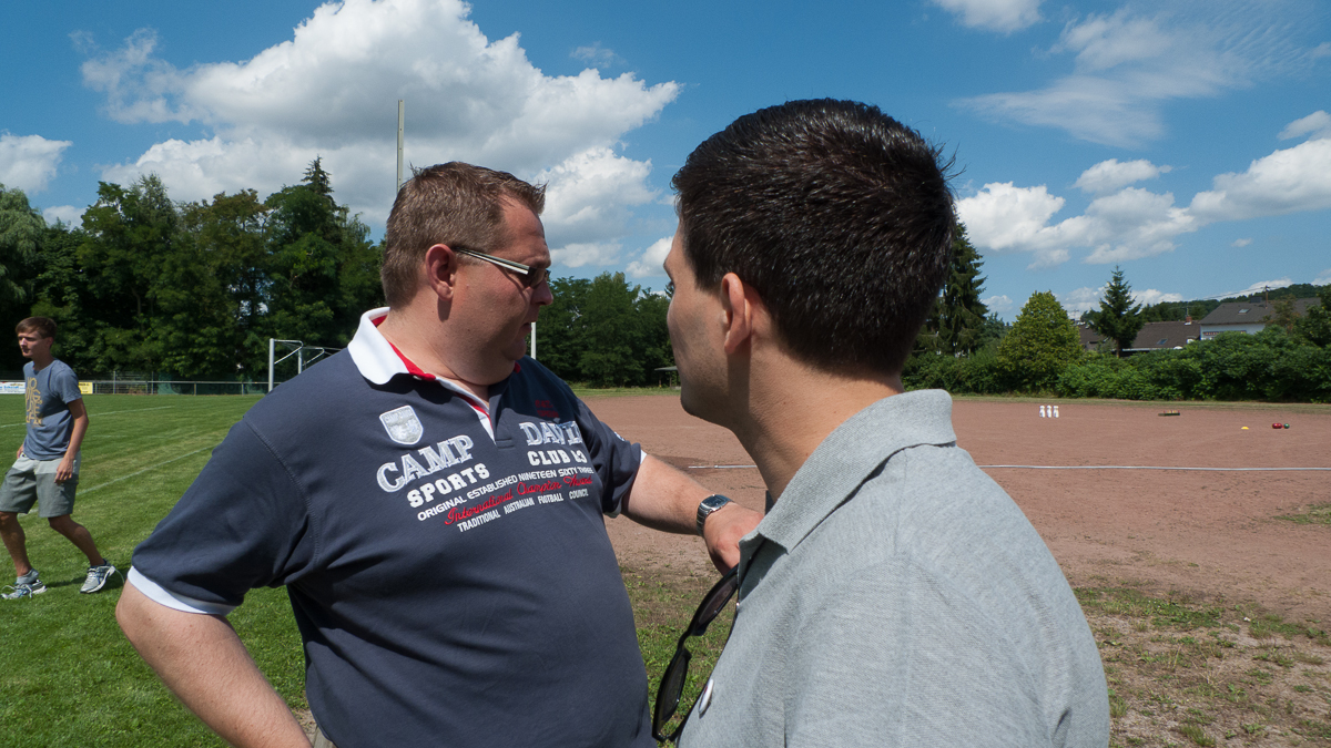 Leider fällt dieses Jahr das Dorffest Hostenbach aus. Daher haben der Turnverein und Sportverein Hostenbach die 1. Hostenbacher Olympiade organisiert. Sebastian Greiber war natürlich auch dabei.