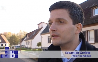 Sebastian Greiber im SR-Fernsehen