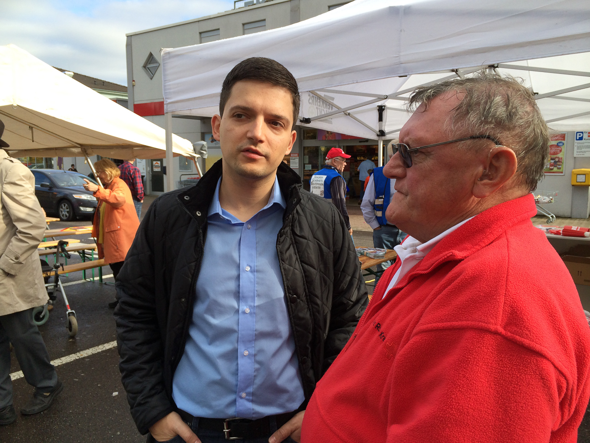 Sebastian Greiber besuchte den 1. Seniorensicherheitstag in Wadgassen