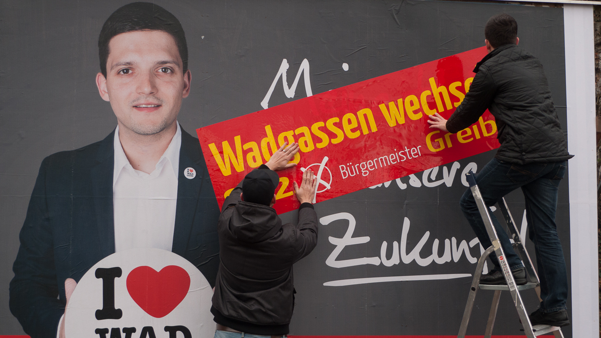 Endspurt zur Stichwahl: Am 8.12. Greiber wählen.