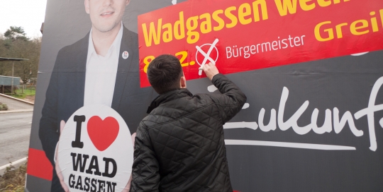 Endspurt zur Stichwahl: Am 8.12. Greiber wählen.