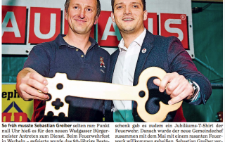 02.05.2014 Saarbrücker Zeitung: Neuer Chef im Wadgasser Rathaus