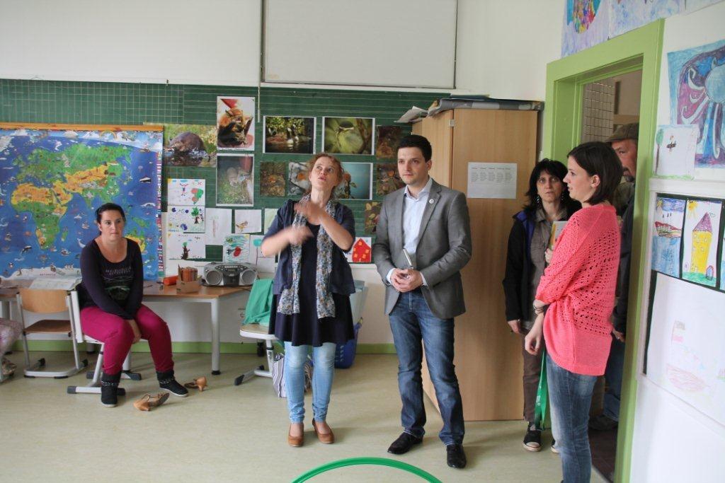 Greiber besucht neue Ganztagsschule in Wadgassen