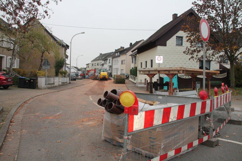 Im Dorf wird gebaut